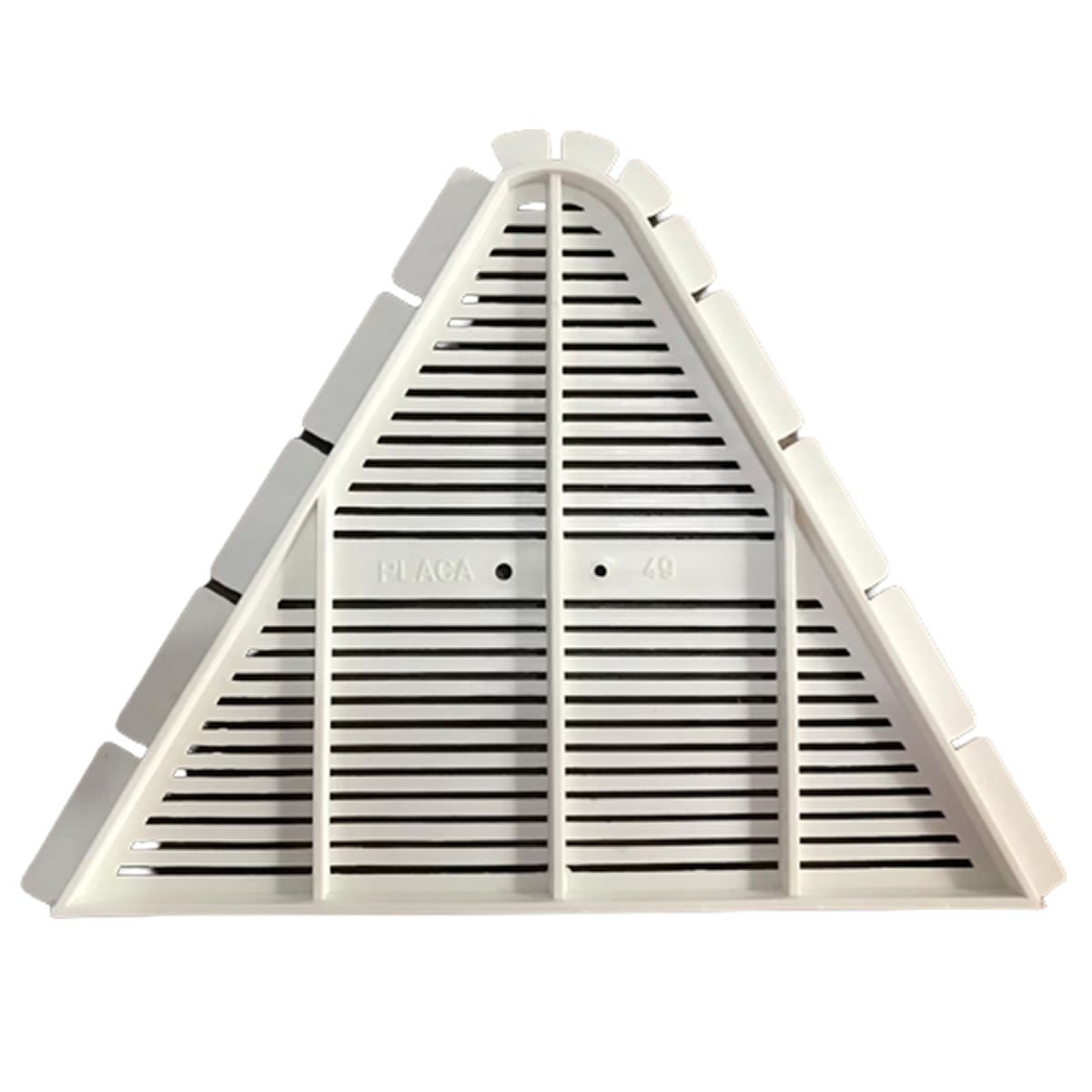 Grade de Ventilacao Canaletao Canalete 49 Kit 80 Peça(s) Multicap Grades Grade e Placa de ventilação - 1