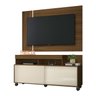 Bancada E Painel TV 55 Polegadas 1005110 Carvalho Nobre Off White MBL - 1