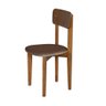Kit 6 Cadeiras em Madeira Maciça Elisa para Sala de Jantar Marrom - 2
