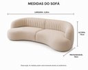 Ver imagem 3 de Sofá Luxuoso Modular Holp 330cm