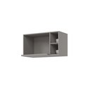Ver imagem 2 de Armário Aéreo para Micro-Ondas 80cm 100% MDF com 3 Nichos Americana