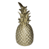 Abacaxi em Resina Dourado Casa Fraga - 1