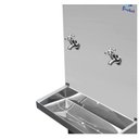 Ver imagem 3 de Bebedouro Industrial Frisbel Coluna 2 Torneiras Natural e Gelada 25 Litros RA025 Inox