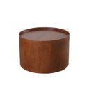 Ver imagem 3 de Mesa de Centro Odin Lamina de Madeira Carvalho Castanho