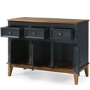Ver imagem 2 de Buffet Antoine 3 Portas e 3 Gavetas Azul Petróleo 114cm - 67876