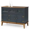 Buffet Antoine 3 Portas e 3 Gavetas Azul Petróleo 114cm - 67876 - 1