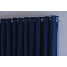 Cortina para Sala Quarto Blackout Tecido 2,70x2,30 Ellegance:azul Escuro - 2
