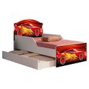 Ver imagem 1 de Mini Cama com Cama Auxiliar MDF 153x79 cm Vermelho Decmade