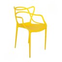Ver imagem 7 de Kit 4 Cadeiras Allegra Estrutura Reforçada Contemporâneo:amarelo