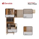 Ver imagem 5 de Cozinha Modulada Plena 3 Peças Torre Quente Cinamon Nude Prime Tx - Demóbile