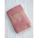 Ver imagem 2 de Toalha de Banho Avulsa 75x150cm Premium Barroca Caviquioli Barroca63026000 Rosa