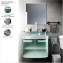 Ver imagem 7 de Gabinete para Banheiro com Cuba Cris Master Prata/Silver