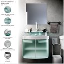 Ver imagem 5 de Gabinete para Banheiro com Cuba Cris Master Prata/Silver