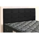 Ver imagem 1 de Cabeceira Cama Box Estofada Queen Queen Clean Plus Suede Negro - Simbal