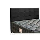 Ver imagem 4 de Cabeceira Cama Box Estofada Queen Queen Clean Plus Suede Negro - Simbal
