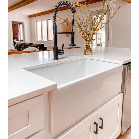 Cuba em Porcelana Estilo Fazenda Farm Sink Evier Hi502 60x46