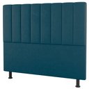 Ver imagem 6 de Kit Cabeceira e Baú Cama Box Solteiro Cora 90cm Suede Turquesa - Abmaza