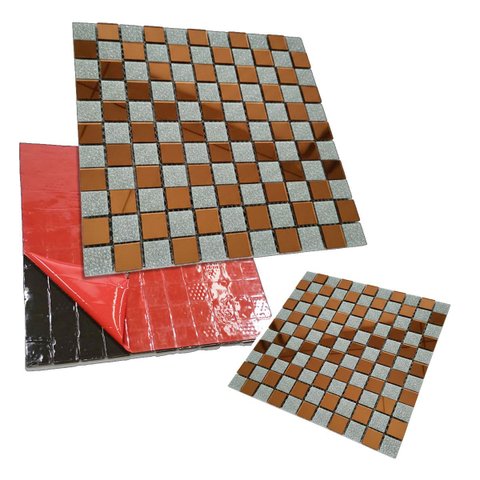 Pastilha de Vidro Adesiva Parede Cozinha Lavabo Banheiro Sala Decorativa Facil Aplicacao Moderna Req