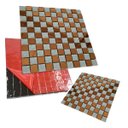 Ver imagem 1 de Pastilha de Vidro Adesiva Parede Cozinha Lavabo Banheiro Sala Decorativa Facil Aplicacao Moderna Req