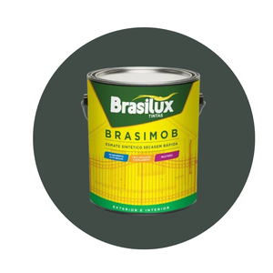 Esmalte Sintetico Brasimob Brasilux 3,6l:verde Folha