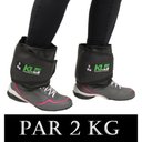 Ver imagem 1 de Par Caneleira KL Master Fitness Peso 2 Kg