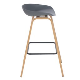 Kit 4 banquetas altas bancada cozinha Cassia BD 76 cm - 4