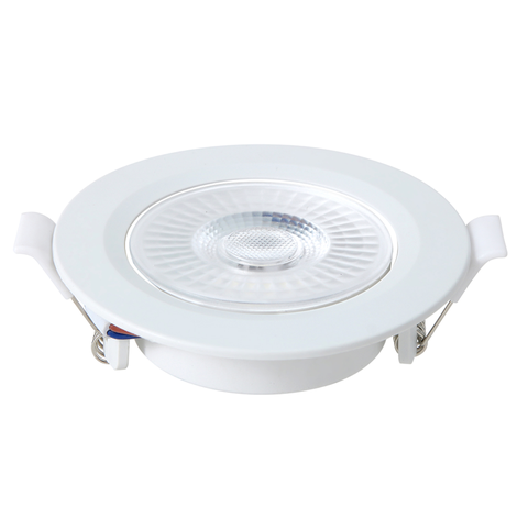 Spot Led Embutir Redondo 6w 3000k – Branco Blumenau