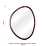 Espelho Decorativo Emoldurado Orgânico 64cm x 50cm E2G Design - 5