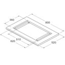 Ver imagem 2 de Tampo para Balcao Cooktop 4 Bocas 80 Cm Cd413 Preto Dtall