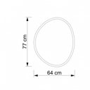 Ver imagem 5 de Espelho Decorativo Emoldurado Orgânico 77cm x 64cm E2G Design