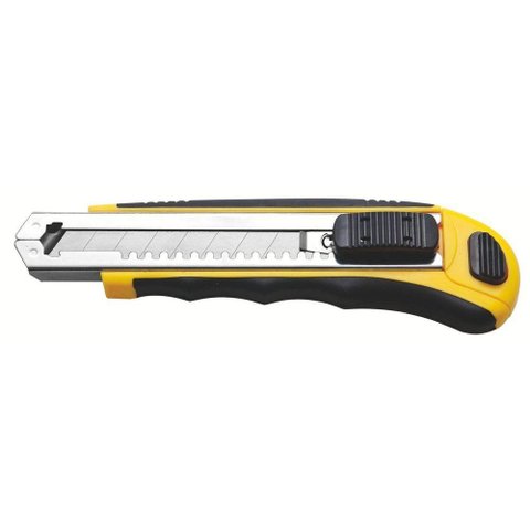 Estilete Profissional 6 Tramontina com Corpo de Dupla Injeção e Oito Lâminas Tramontina