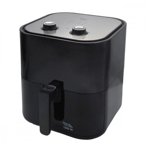 Fritadeira Elétrica Air Fryer A5 Napoli - 7l 1500w Rapid Air Timer Inox 110v - Napoli