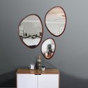 Ver imagem 3 de Espelho Decorativo Emoldurado Orgânico 50cx35cm E2G Design