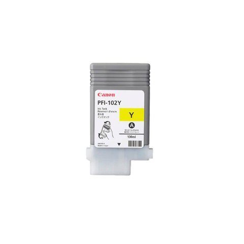 Cartucho de Tinta Canon Pfi 102 Pfi-102y Amarelo | Original 130ml