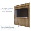Ver imagem 2 de Painel Suspenso 182,8 Cm Vitória 100% Mdf Cinamomo