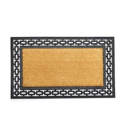 Tapete Capacho Emborrachado com Fibra de Coco Liso 45x75cm Max Tradition - 1
