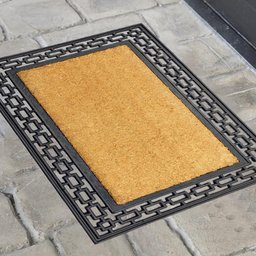 Tapete Capacho Emborrachado com Fibra de Coco Liso 45x75cm Max Tradition - 3