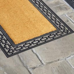 Tapete Capacho Emborrachado com Fibra de Coco Liso 45x75cm Max Tradition - 4