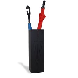 Porta Guarda Chuvas Suporte Vazado Aço Preto Luxo - Geguton - 1
