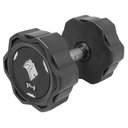 Ver imagem 2 de Par de Dumbbells 14kg Lion Monobloco em Aço Maciço Injetado