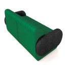 Ver imagem 7 de Sofá Decorativo Living Sala de Estar Bornéu 148cm Pés de Madeira Pu/veludo Preto/verde G33 - Gran Be