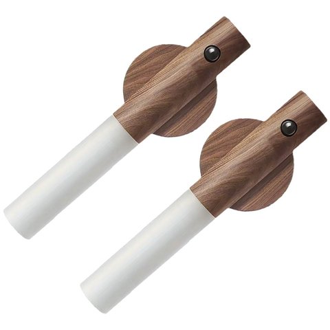 Luminaria Sensor Movimento Detecta Presença Bastao Led Kit 2 Uni Base Magnetica Iluminaçao Decoraçao