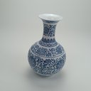 Ver imagem 7 de Vaso Redondo Decorativo Enfeite Bone China Home&co 24x16x16cm Azul