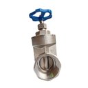 Ver imagem 5 de Registro Gaveta 3/4 Padrão Saneamento Nbr 14580 Latão Forjado Niquelado Industrial Ivm Italy