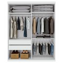 Ver imagem 4 de Guarda Roupa Casal com 2 Portas de Correr Milano Wemov