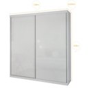 Ver imagem 3 de Guarda Roupa Casal com 2 Portas de Correr Milano Wemov