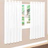 Cortina para Quarto Cores Variadas 2,00m X 1,70m Perciana P/ Cozinha Luxo Branco - 4