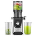 Ver imagem 1 de Amzchef Juicer Slow Masticating com Chute Grande 4.25" (cinza Claro)