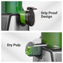 Ver imagem 5 de Amzchef Juicer Slow Masticating com Chute Grande 4.25" (cinza Claro)