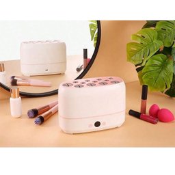 Maquina Secador Eletrico Pincel Maquiagem Usb Automatico Esponja Escova Portatil Secagem Rapido Mult - 5